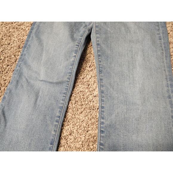 Madewell Cali Demi Boot Women's 24 Blue Denim Stretch - Picture 2 of 9